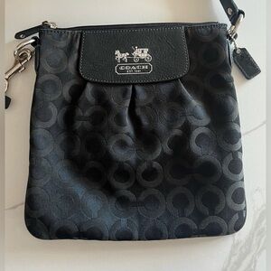 Coach Madison Jacquard Horse and Carriage Crossbody Bag